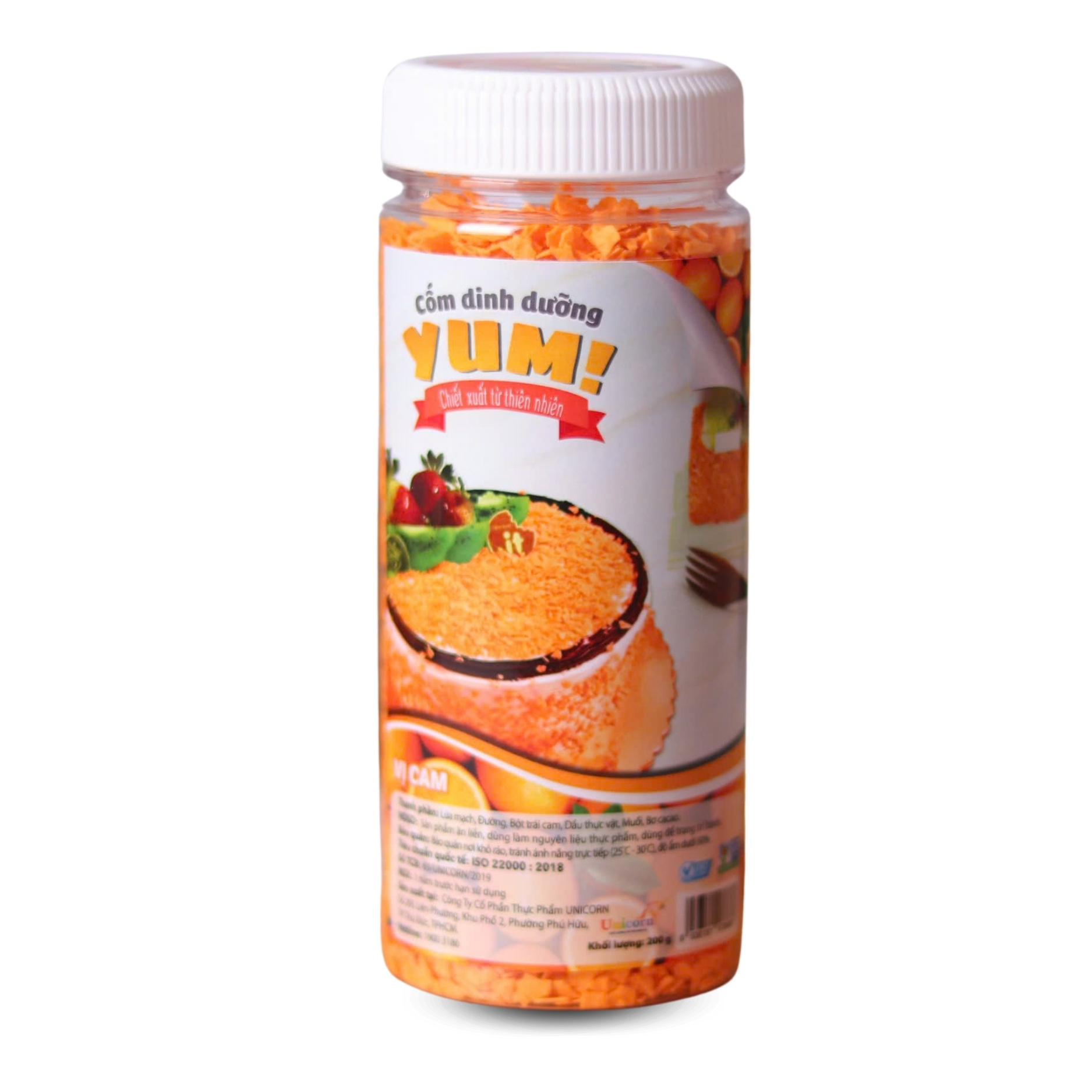 Cốm Dinh Dưỡng Yum! 200g Vị Xoài