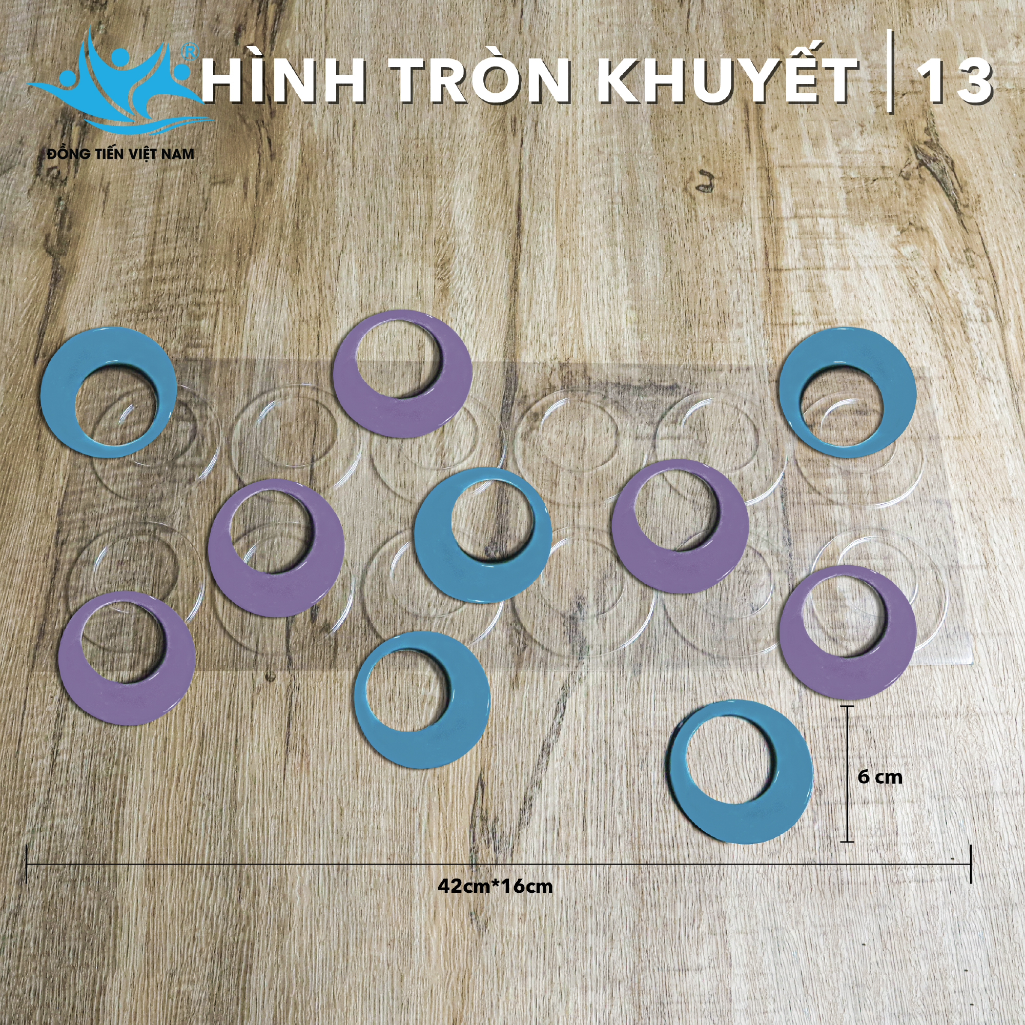 Khuôn In Socola Nhiều Lần-Hình Tròn Khuyết